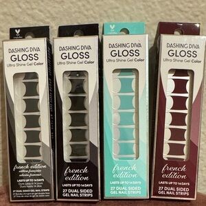 Dashing Diva Gloss Ultra Shine Gel Color Set - French Edition